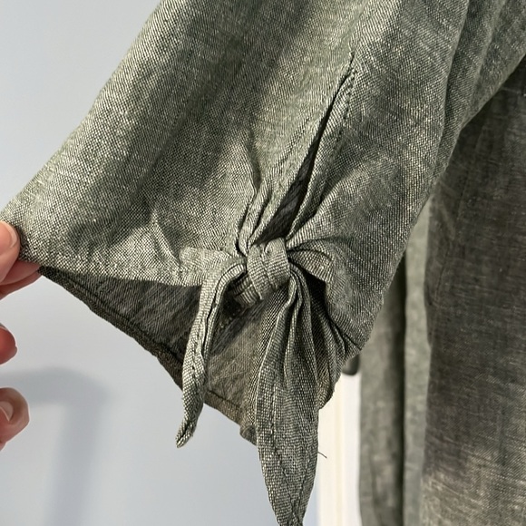 Jones New York, Linen Top, Medium - Picture 3 of 4